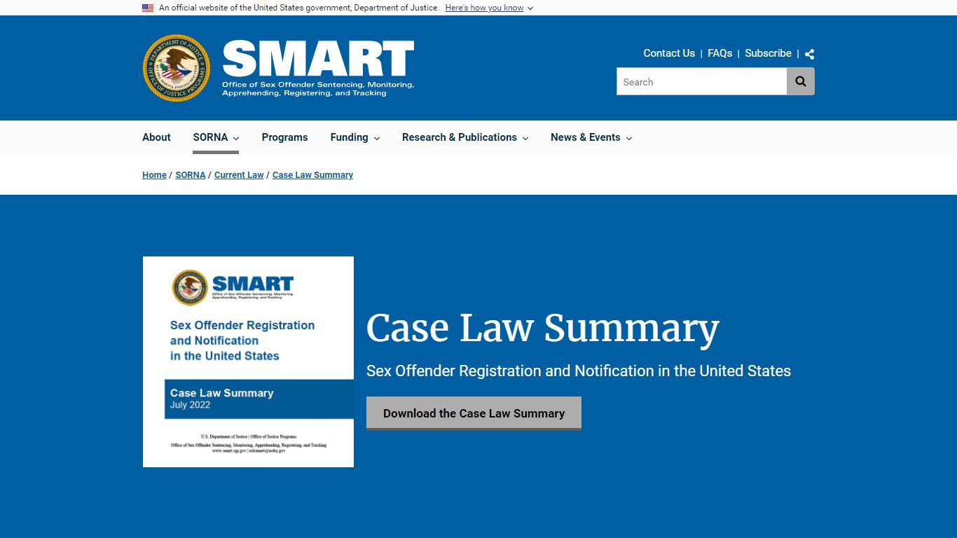 Case Law Summary | Case Index | Office of Sex Offender Sentencing ...